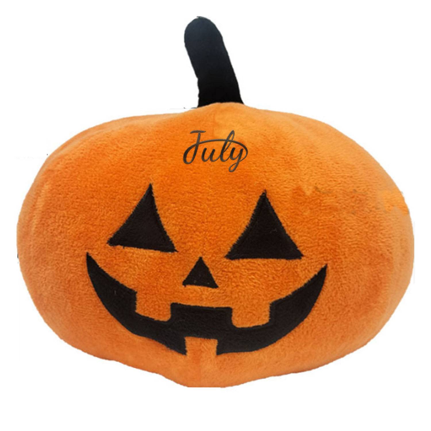 Halloween Black & Orange Pumpkin Decorative Pillow 11