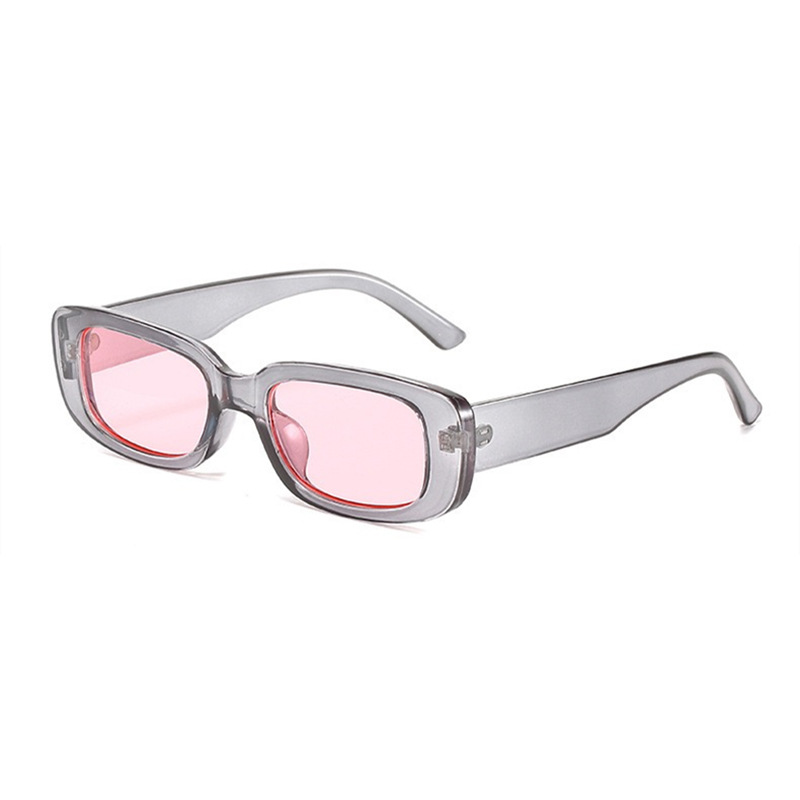 Rectangle Retro Fashion Sunglasses for Women Men 24