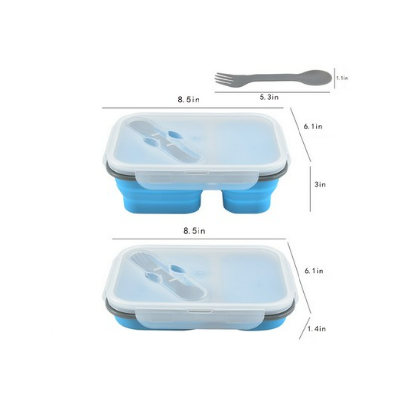 Silicone Collapsible Lunch Box 3