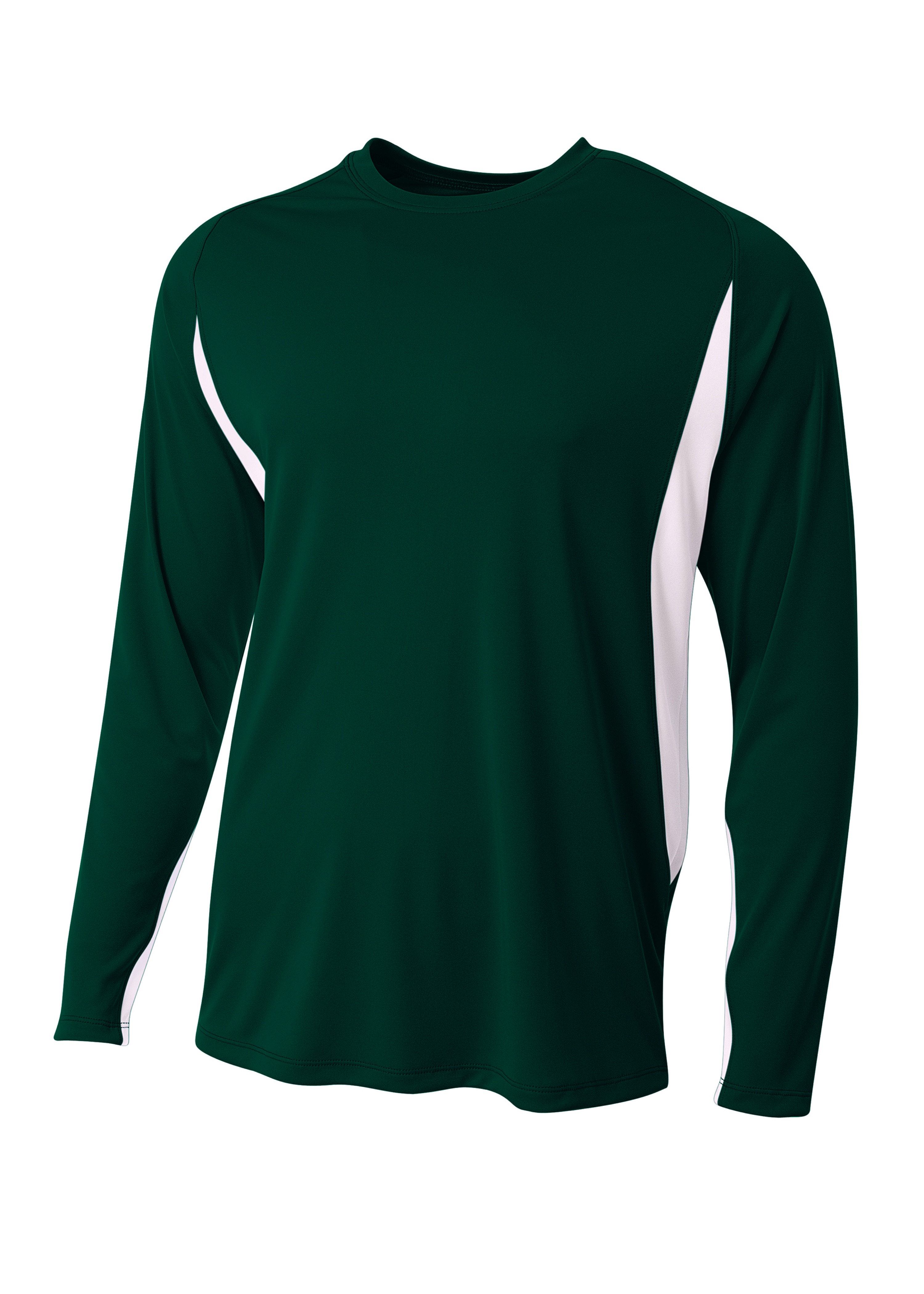 A4 Long Sleeve Color Block Tee 3