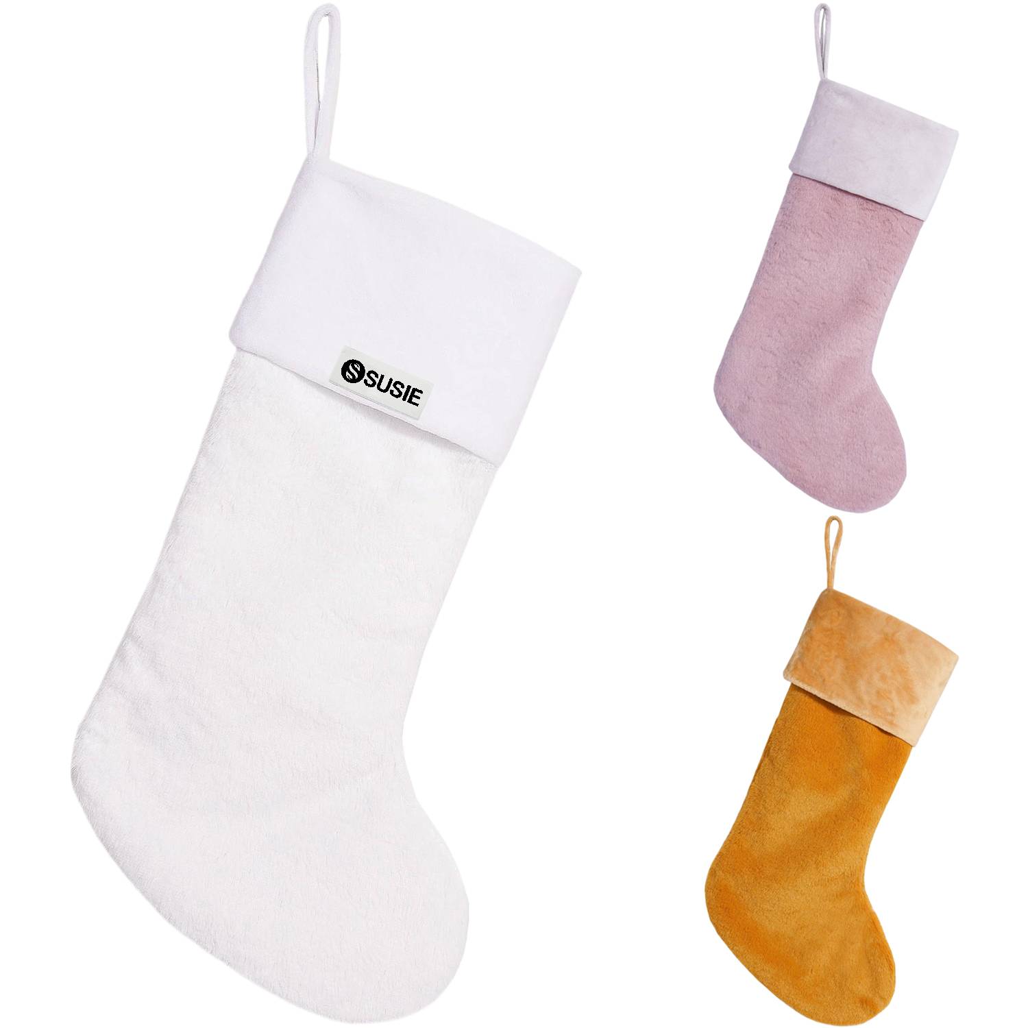 Large Plush Christmas Stocking 5