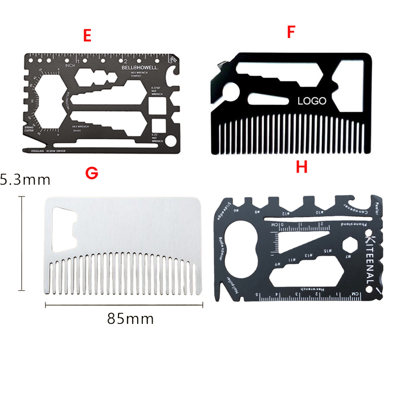 Outdoor Credit Card Multi Tools 3
