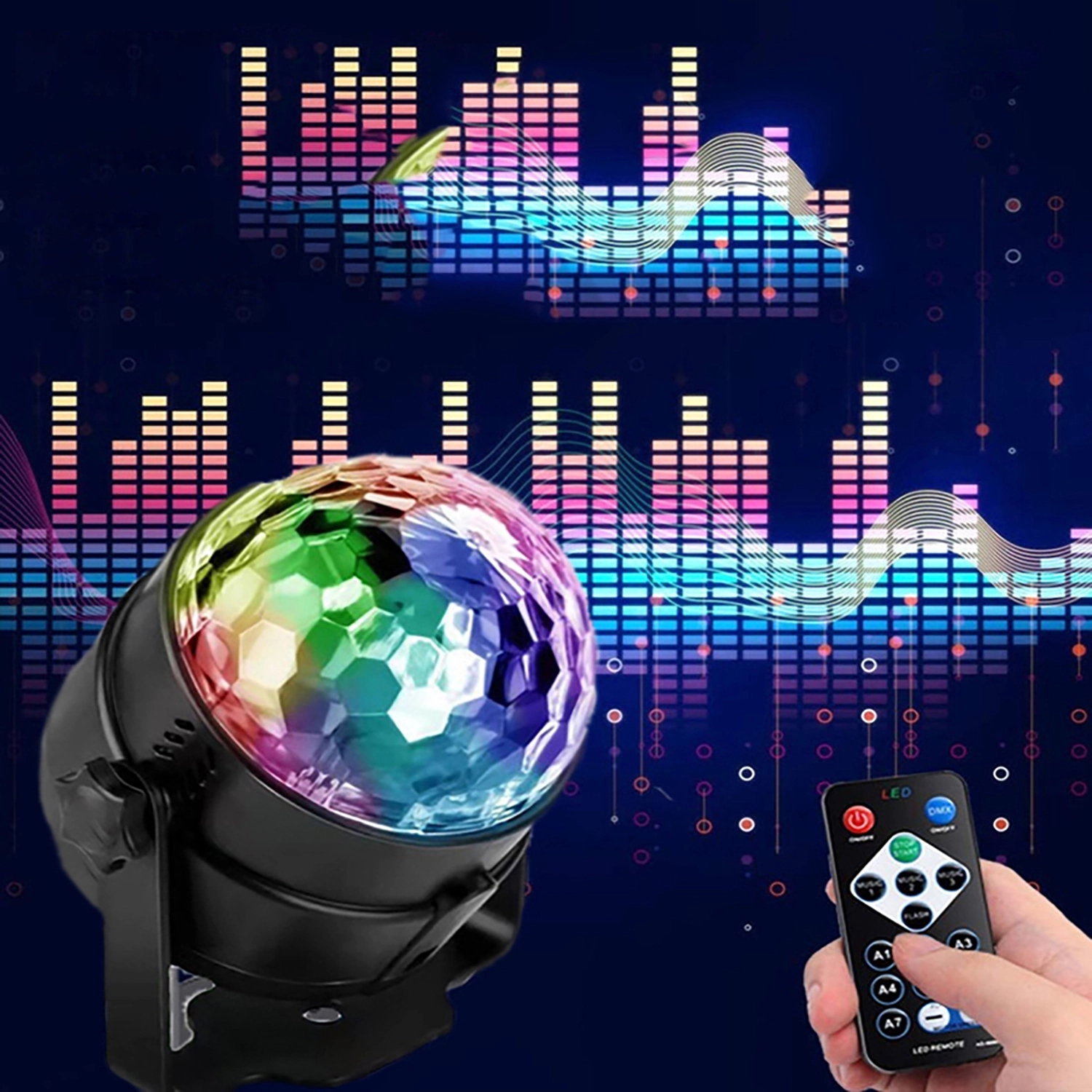 Remote Control Led Stage Starry Sky Light 5