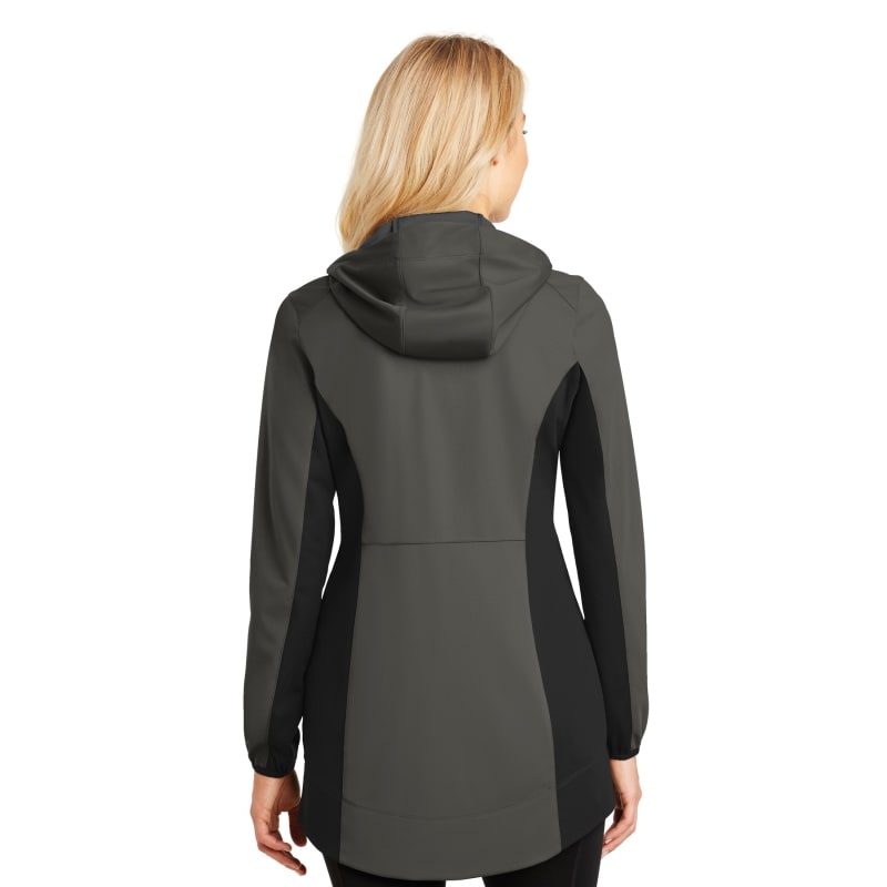 Port Authority Women's Active Hooded Soft Shell Jacket. 21