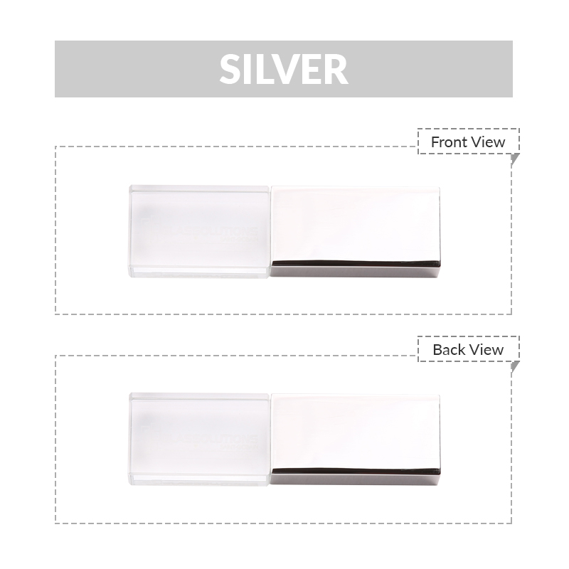 Crystal LED Light USB Flash Drive 2