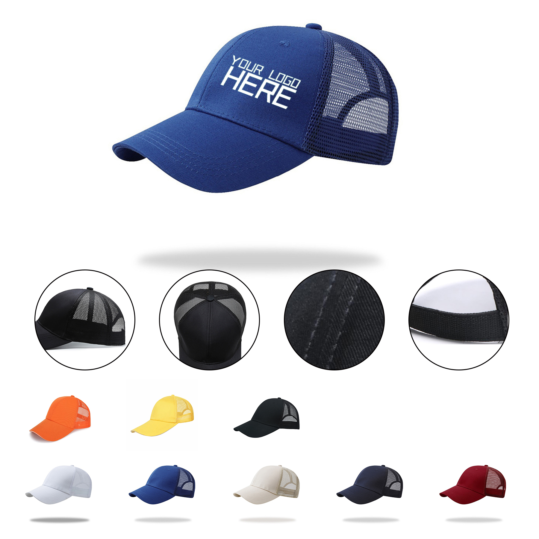 Canvas Mesh Back Cap 2