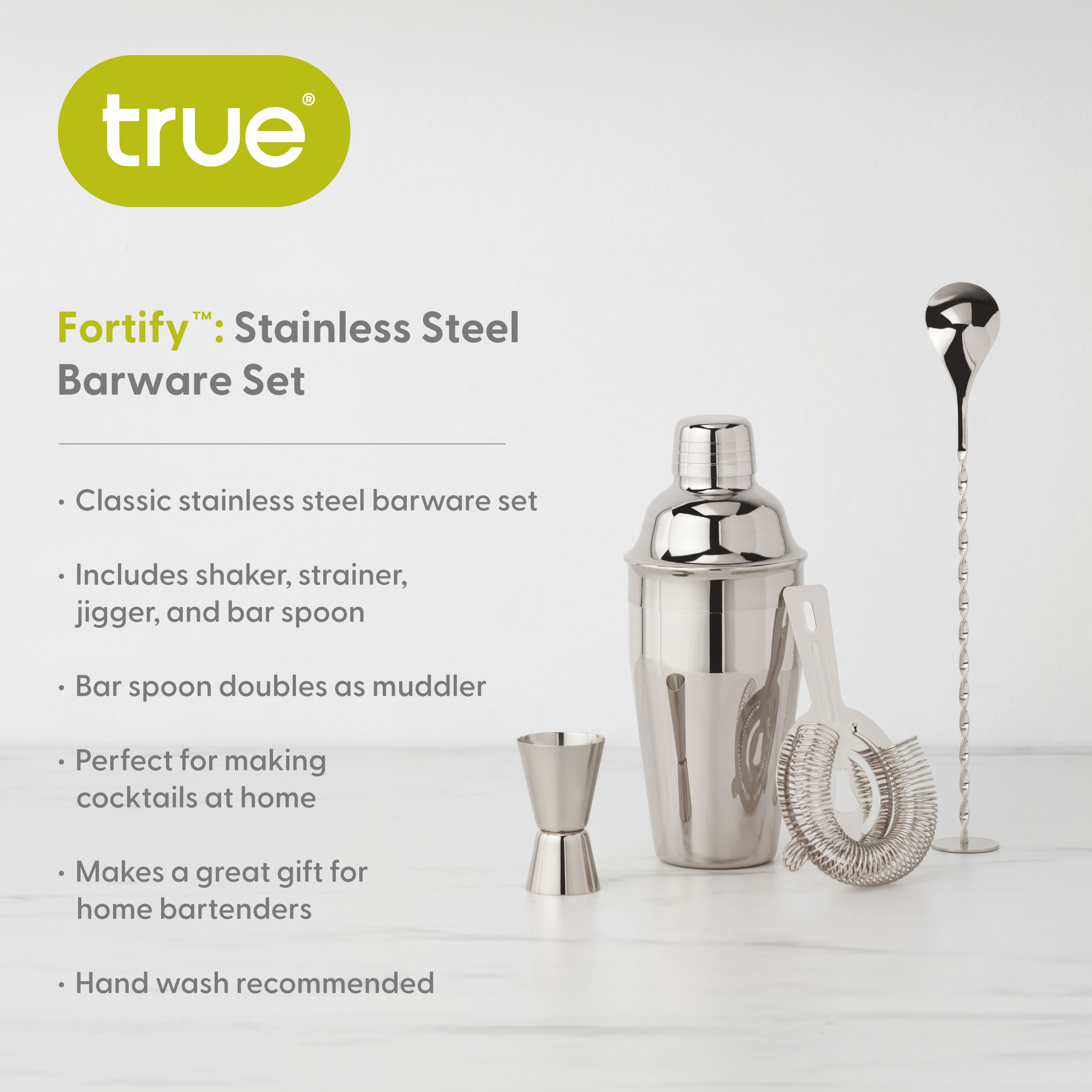 True® Fortify™ Barware Set 2