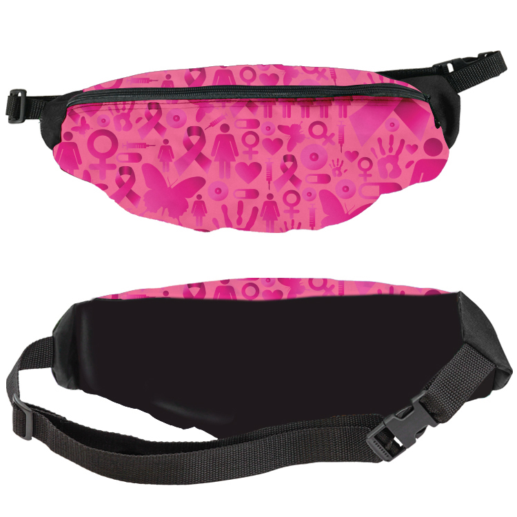 Wide Full Color Front Only Fanny Pack 9