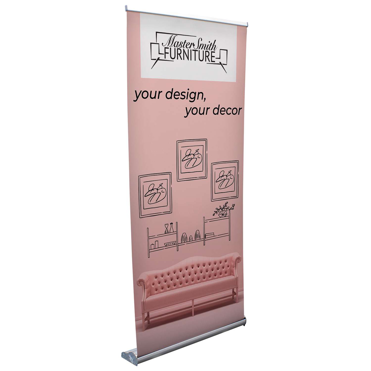 36" Stratus Retractor Kit (Dry-Erase Media) 2