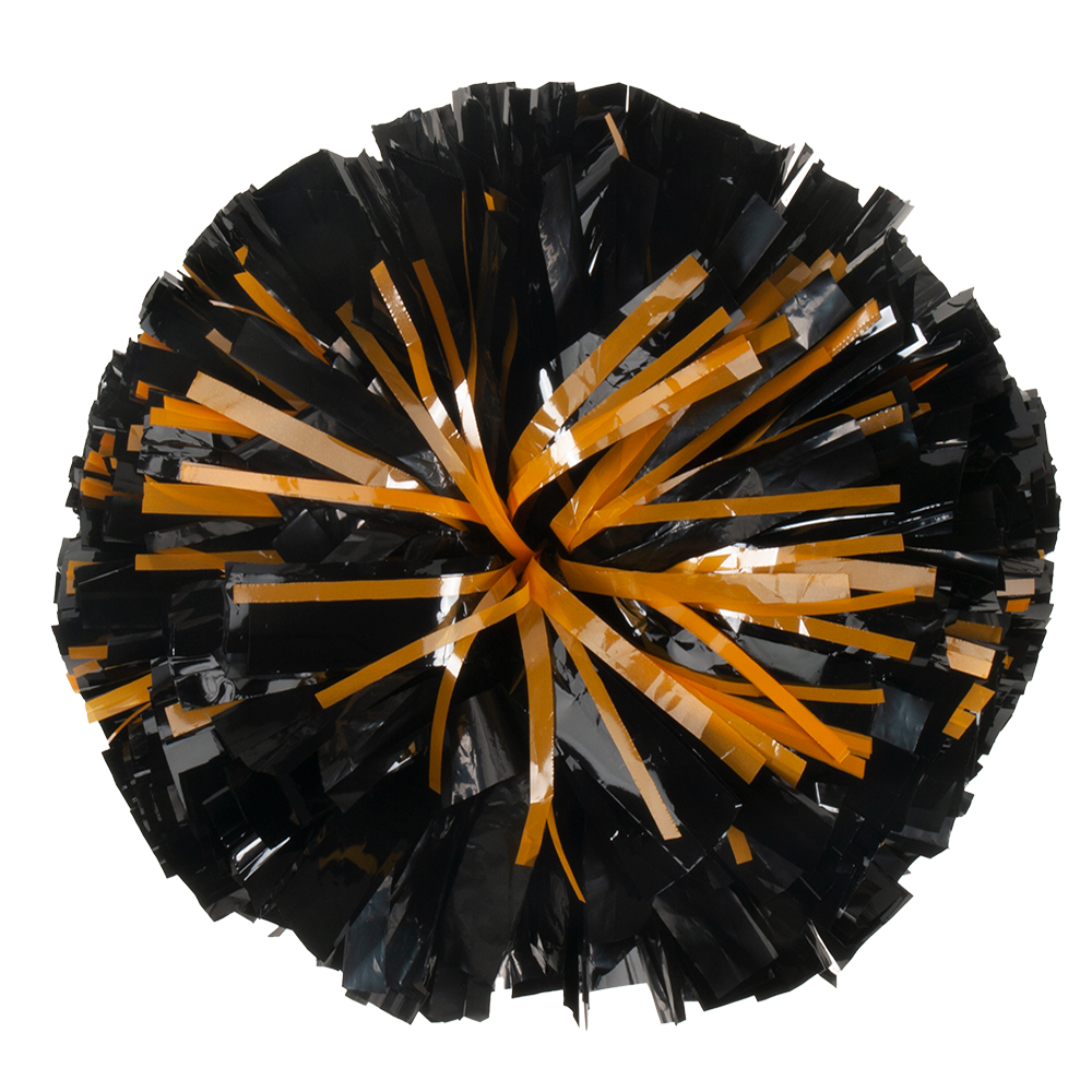 Custom Metallic/Plastic Junior Pom with Glitter 40