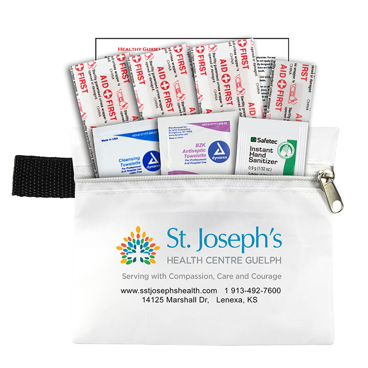 "SAFE HELPER" 8 Piece Hand Sanitizer First Aid Kit 7