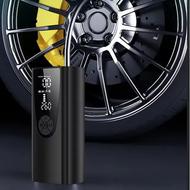 150PSI Portable Air Pump for Car Tires with Storage Case 6