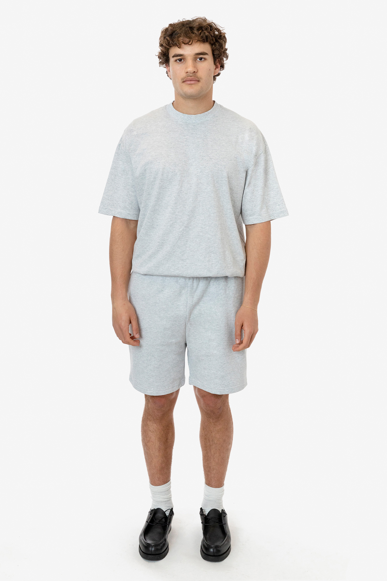 14 OZ HEAVY FLEECE MID SHORT 12
