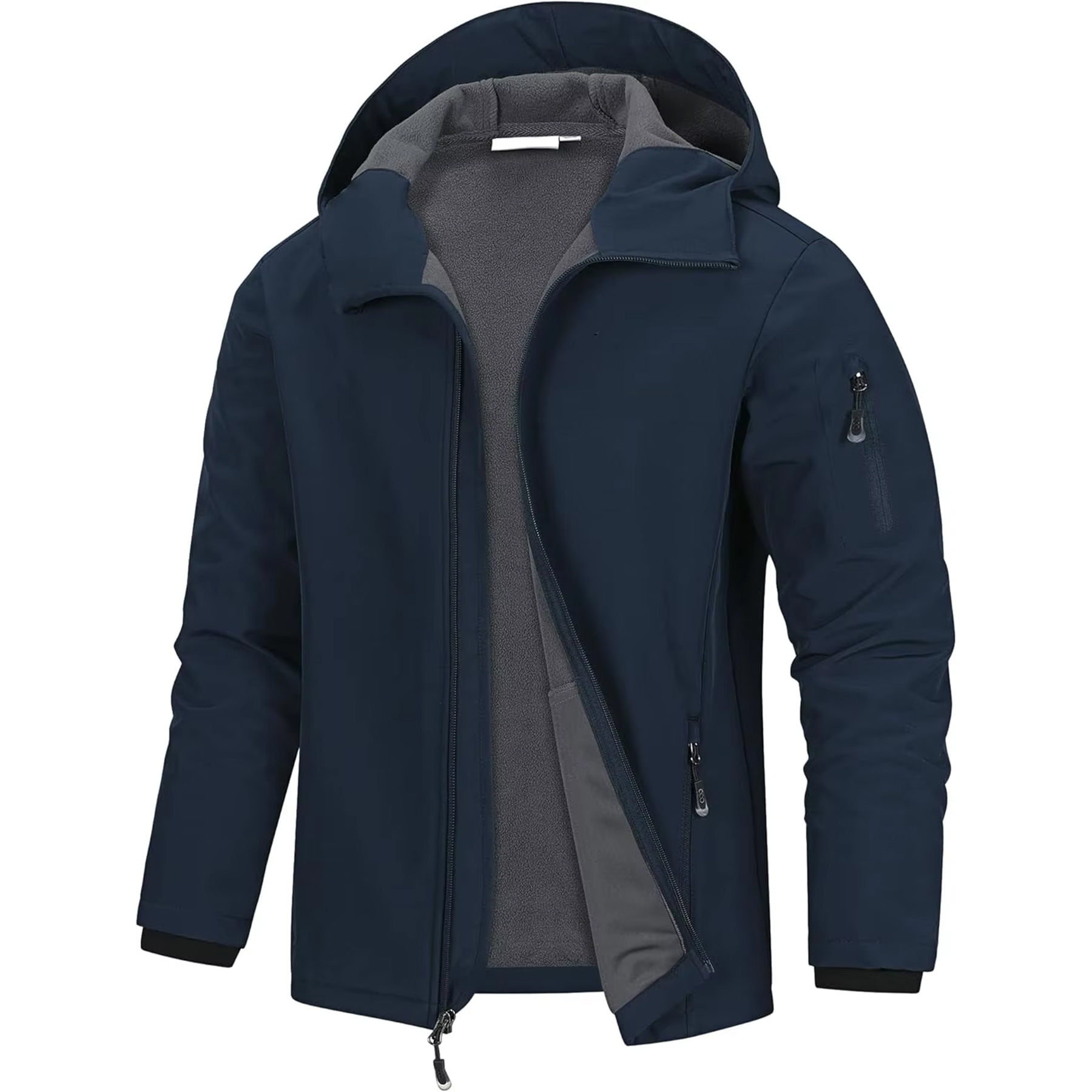 Men Hooded Waterproof Lightweight Jacket 9