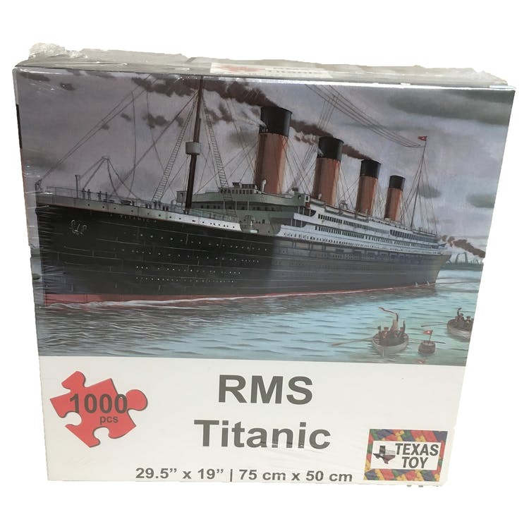 RMS Titanic Puzzles - 1000 Pieces 29.5" x 19"