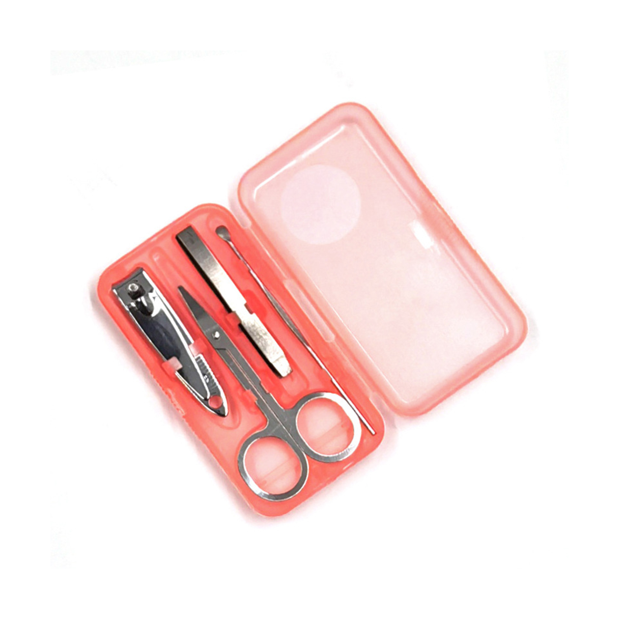 Compact Stainless Grooming Tool Set With Case 4