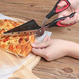 2 In 1 Pizza Scissors Cutter And Spatula With Ergonomic Handle And Detachable Design 17
