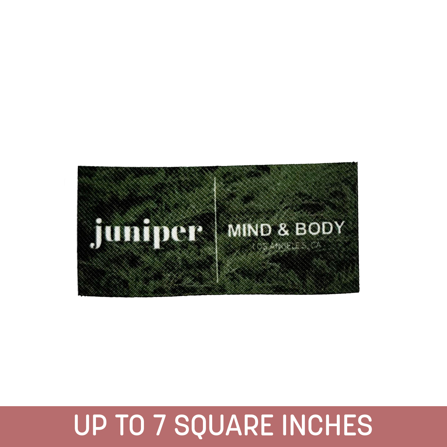 Sublimated Patch (Iron-On) Up To 7 Sq. In. (2-ply)