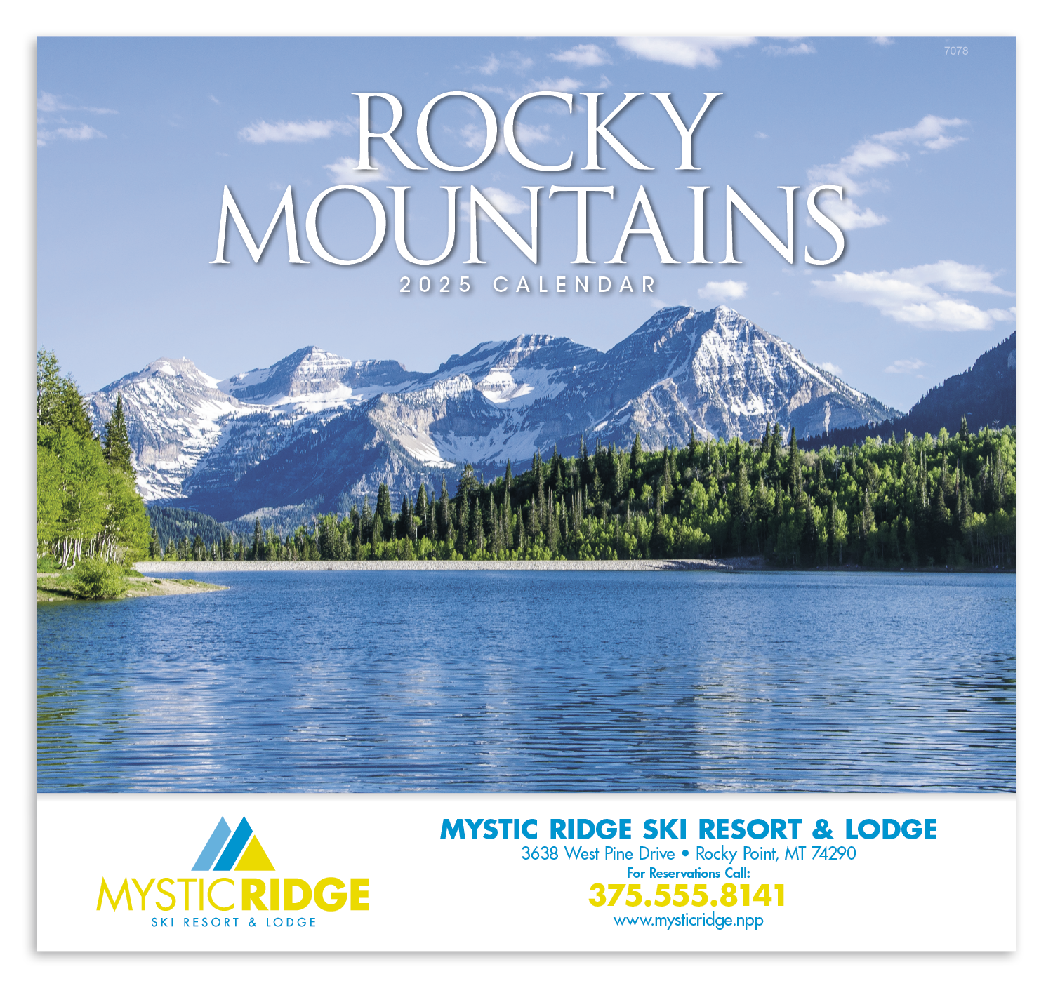 Good Value™ Rocky Mountains - Stapled Calendar 4