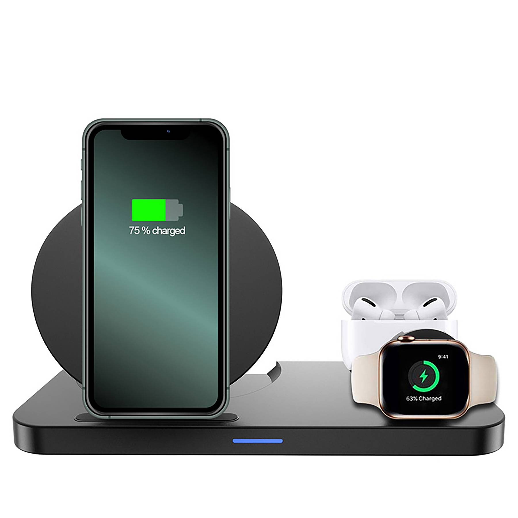 3 in 1 Foldable Fast Wireless Charger 6