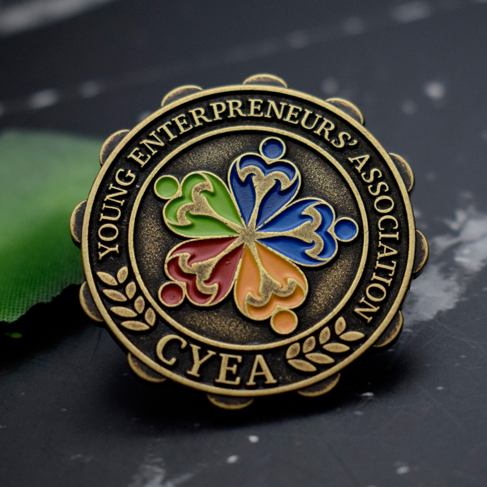 Etched Soft Enamel Pins 2