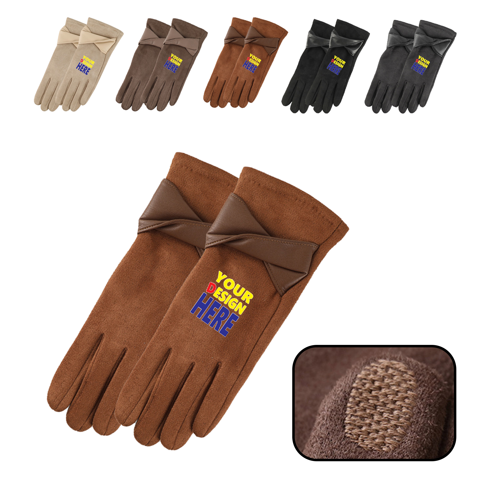 MOQ 20 PCS Windproof Warm Gloves 2