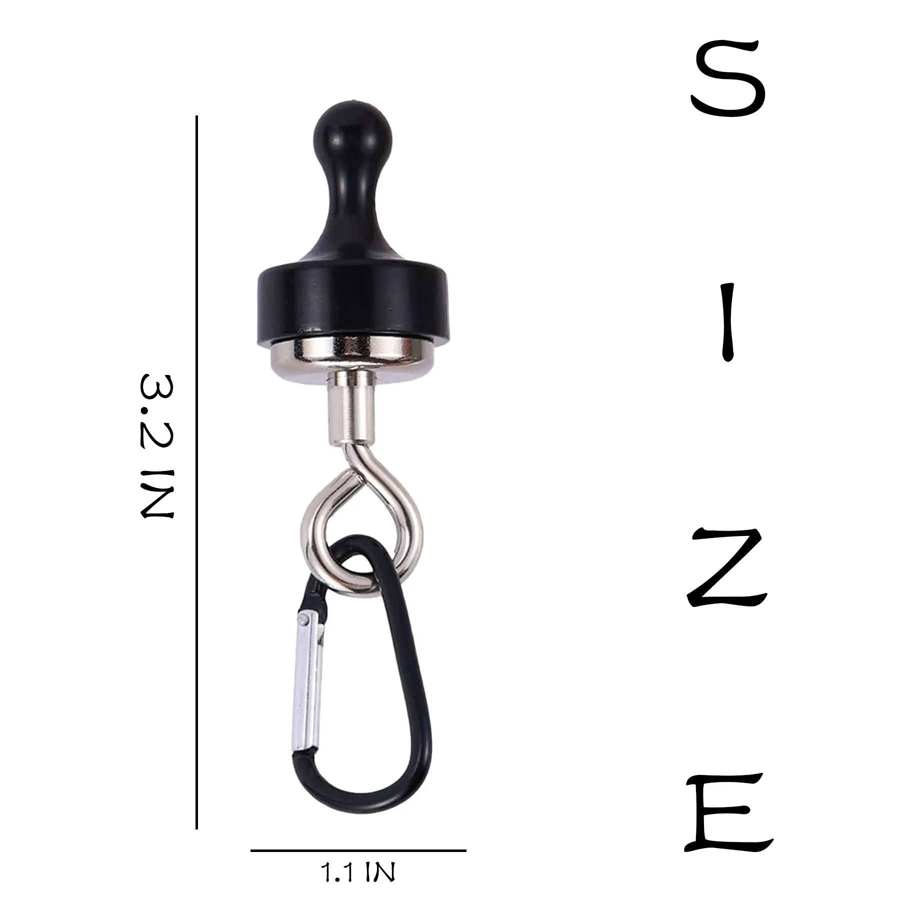 Metal Outdoor Equipment Suction Cup Hooks 7