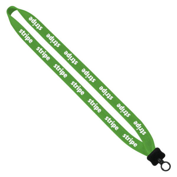 3/4" Cotton Lanyard with Plastic Clamshell & O-Ring 79