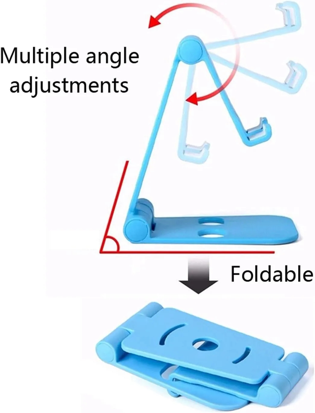 Adjustable Folding Cell Phone Stand Holder 5