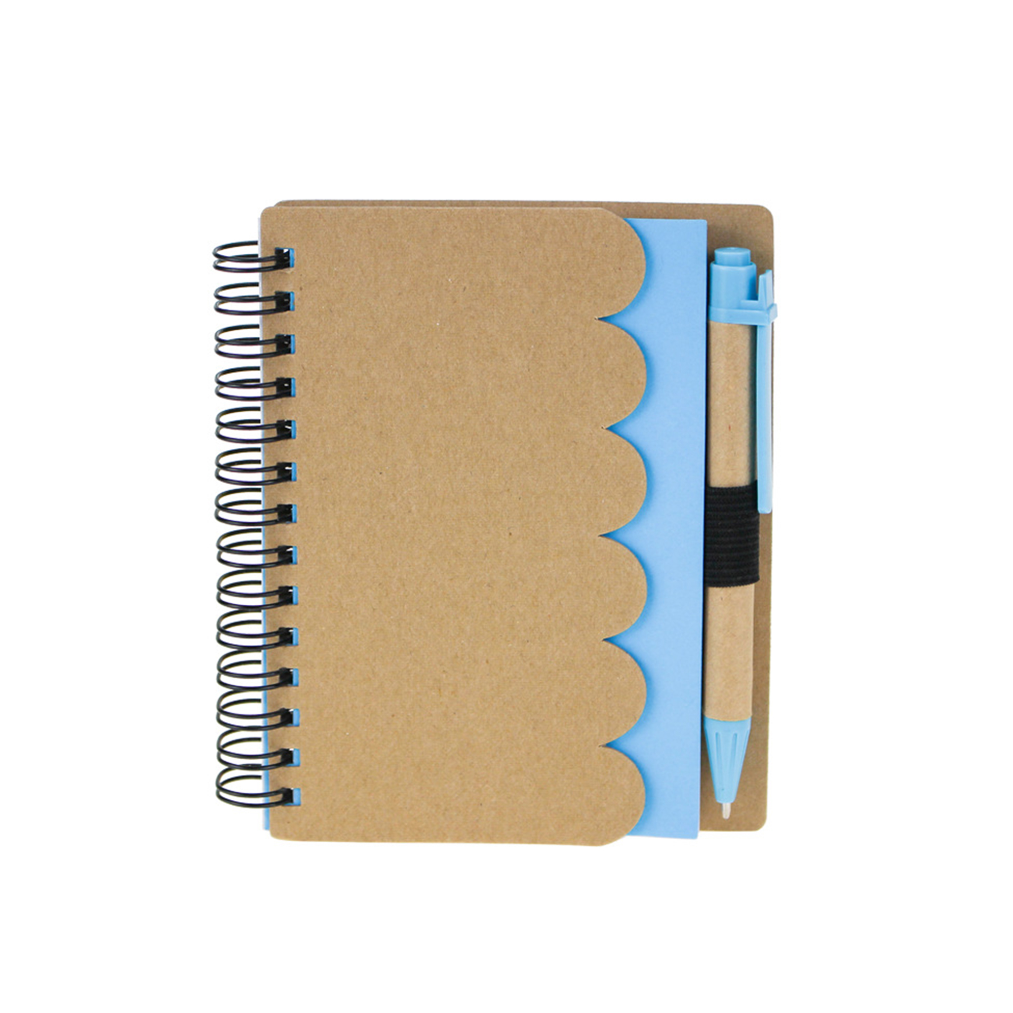 Eco Kraft Notebook With Pen 4" x 5" 4