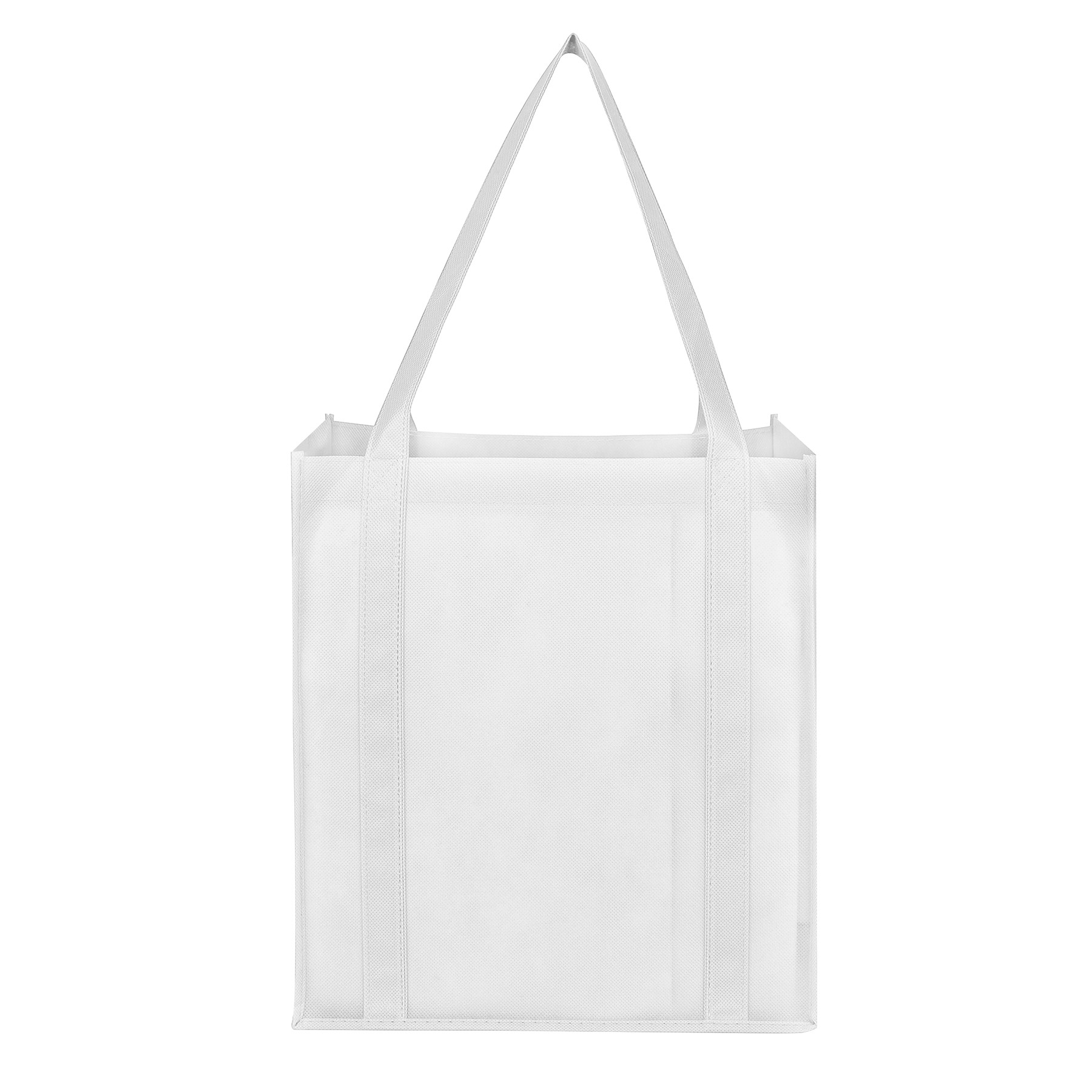 Non-Woven Grocery Tote Bag(13" H x 12" W x 8" G) 4