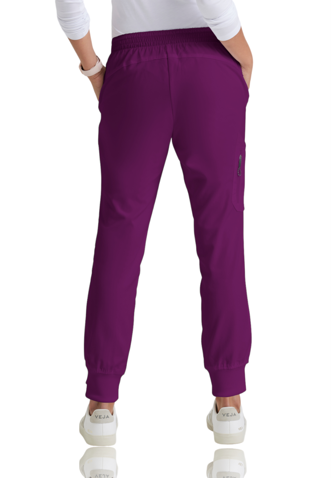 Grey's Anatomy Classic - Women's Five-Pocket Mid-Rise Kira Jogger Scrub Pant 7