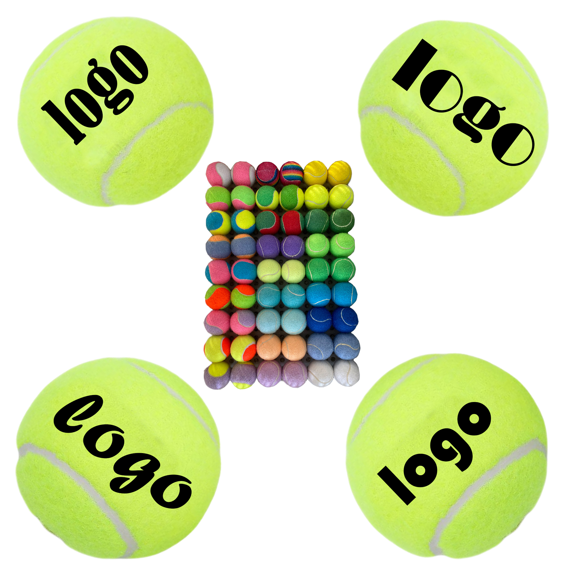 Personalized Tennis Balls Gift Set MOQ50 2