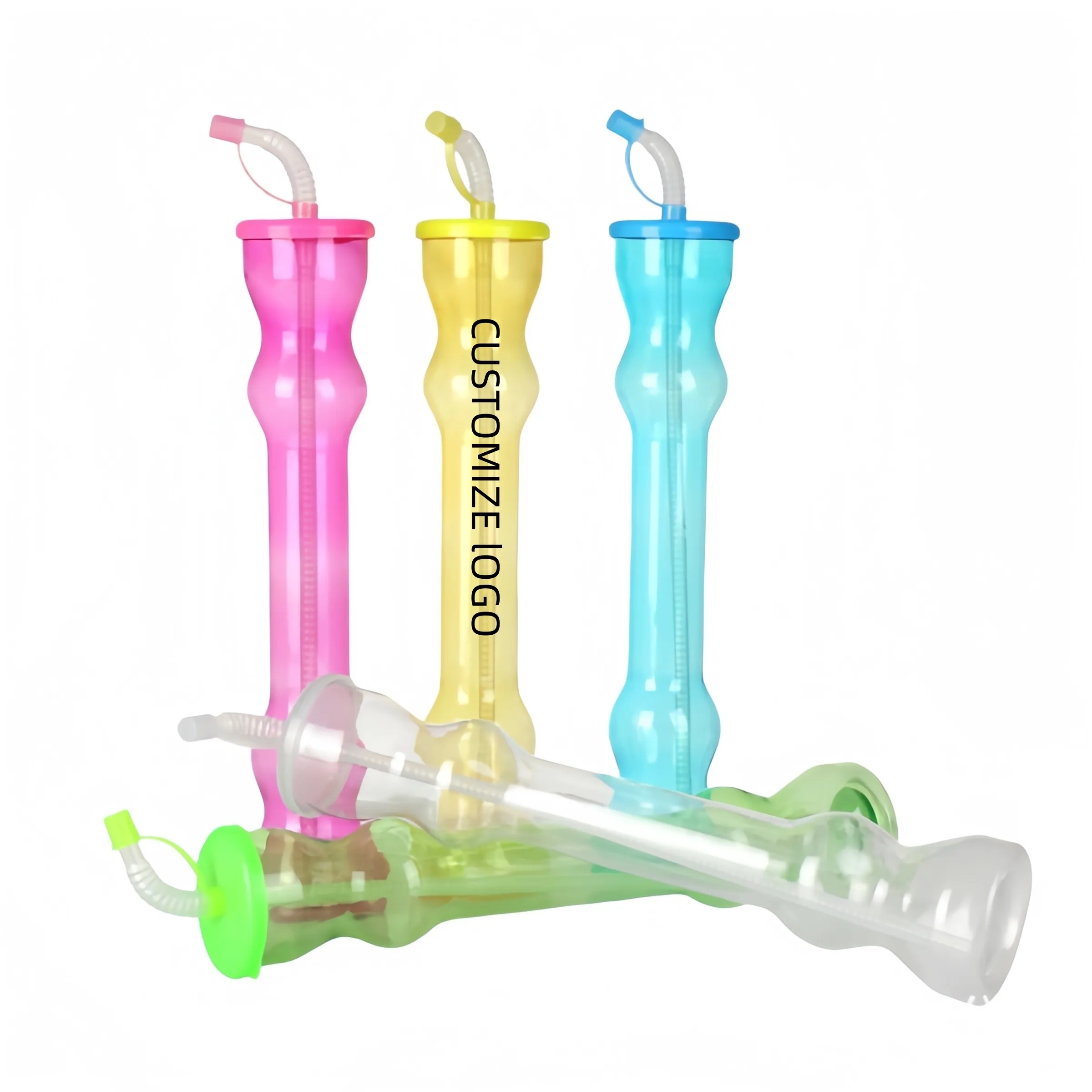 Plastic Dumbbell bottles 4
