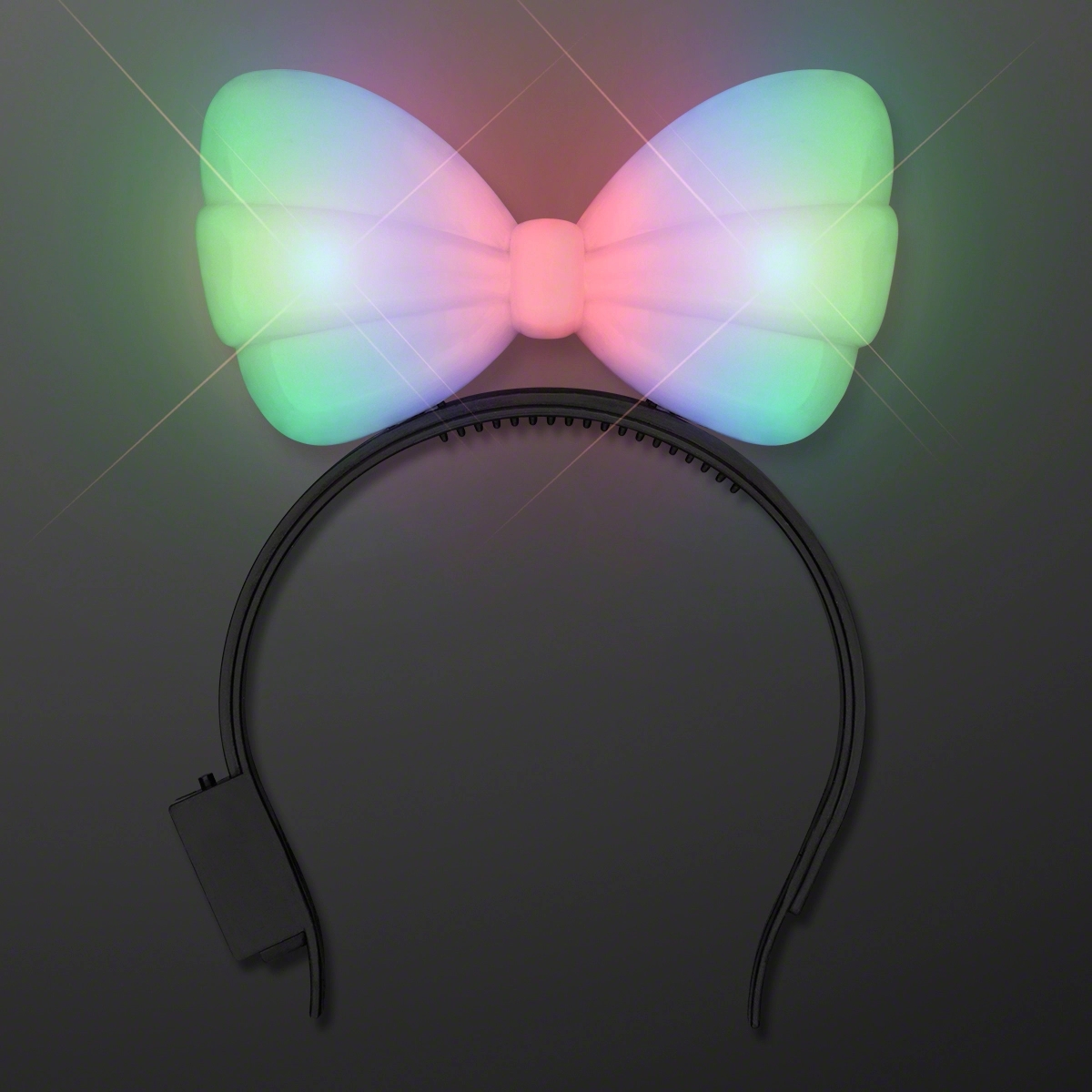 Color Change Light Up Bow Headband 3