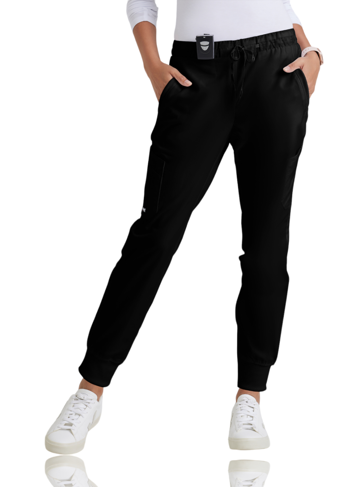 Grey's Anatomy Classic - Women's Five-Pocket Mid-Rise Kira Jogger Scrub Pant 4