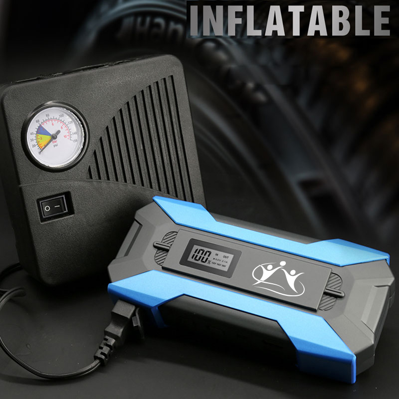 Fast-Charge Car Jumper with Smart Clamps & Tool Box (For 3.0L Engines) 5