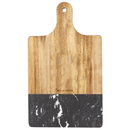 Black Marble and Wood Cutting Board 39