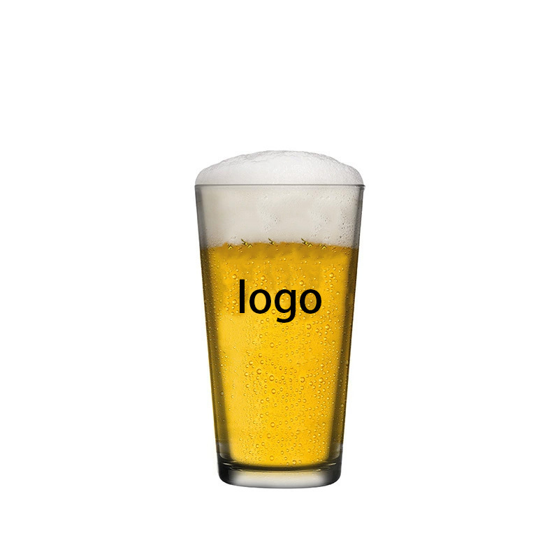 Premium Beer Glass with Logo 2