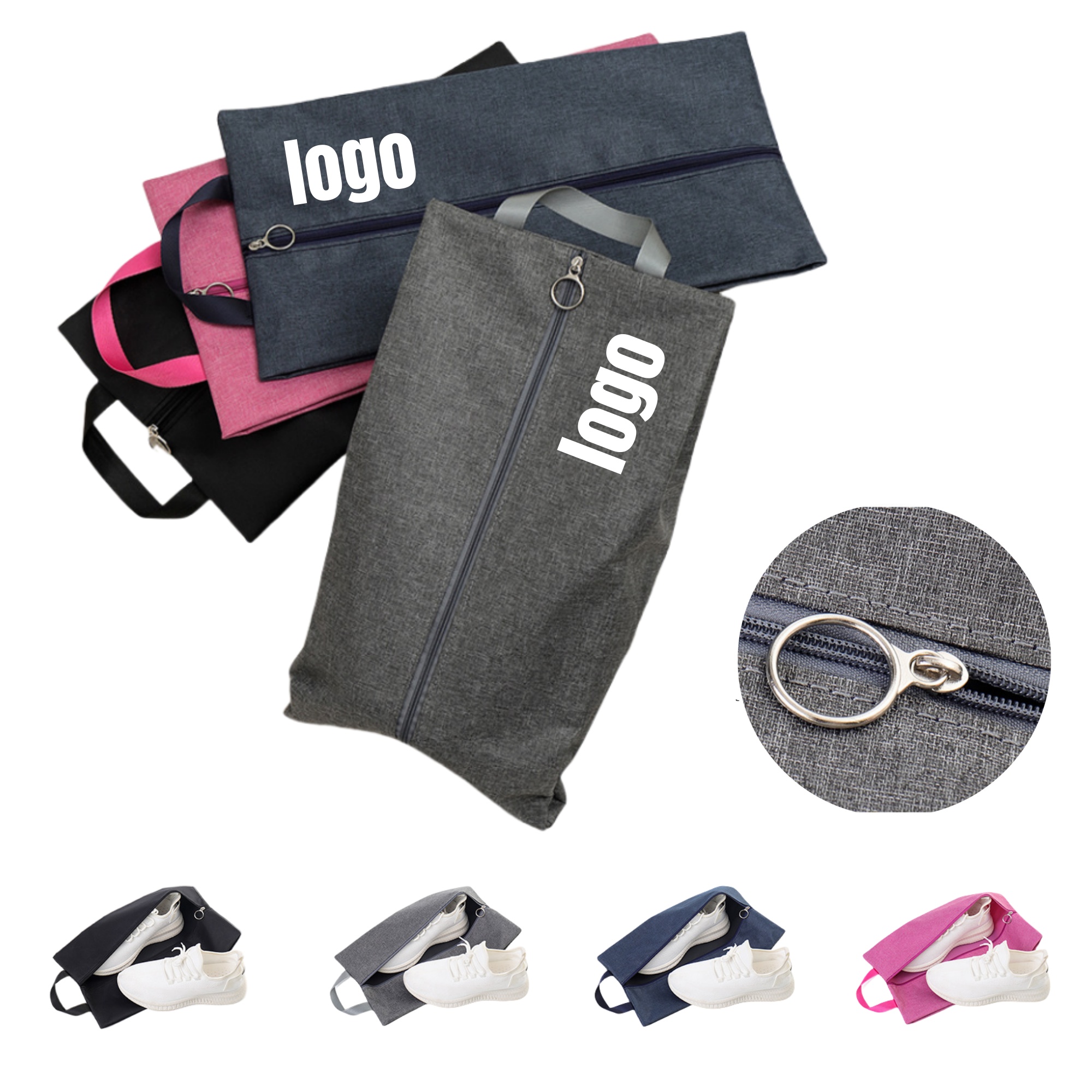 Custom Oxford Shoe Bag ?C Dustproof, Waterproof, Bulk Orders 2