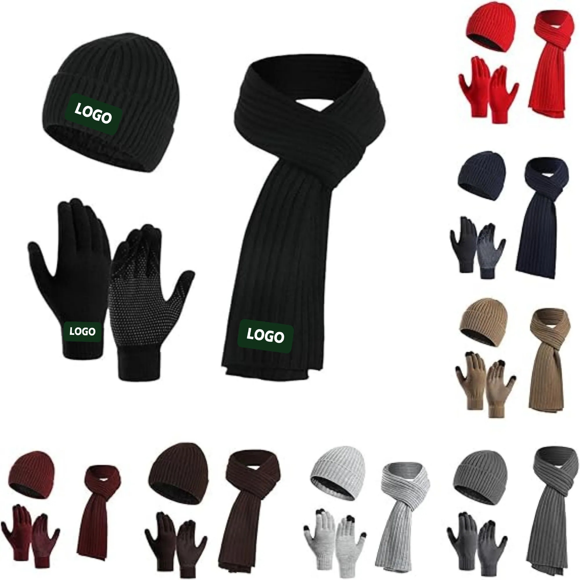 3 PCS Winter Warm Set Kits 1