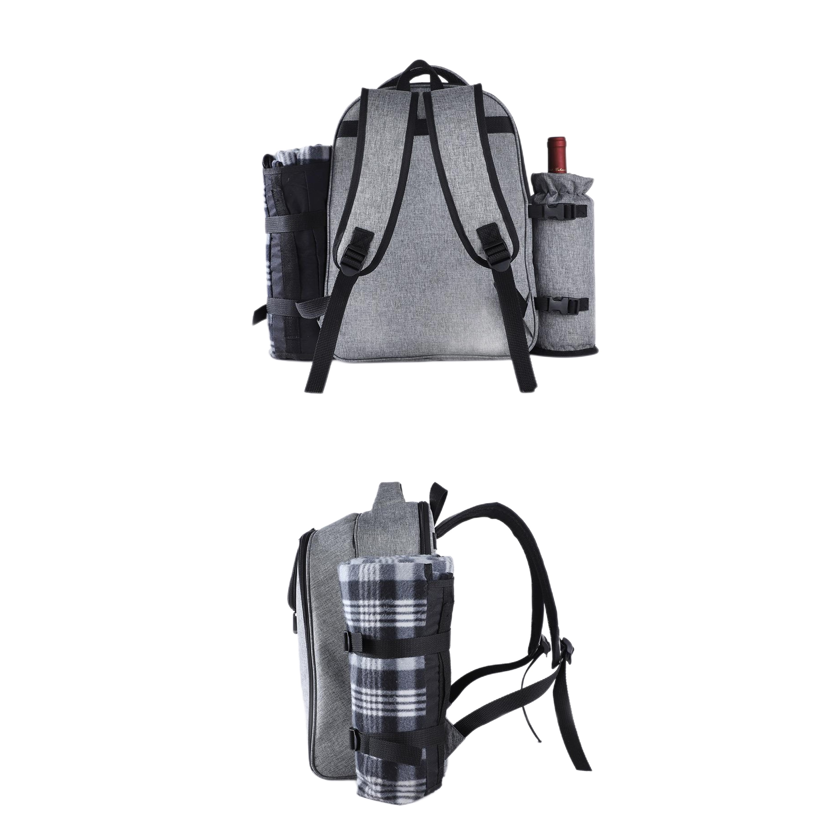 Large Picnic Backpack for 4 Person with Blanket (direct import) 3
