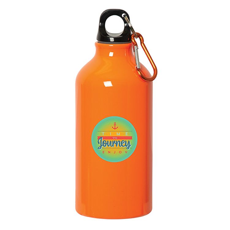 500 Ml (17 Fl. Oz.) Aluminum Water Bottle With Carabiner 8