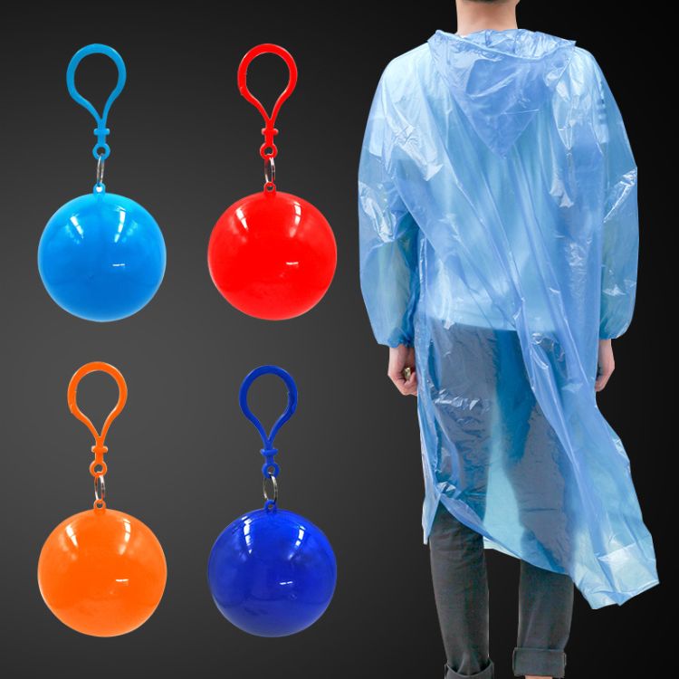 Rain Poncho Portable Disposable Emergency Raincoats 3