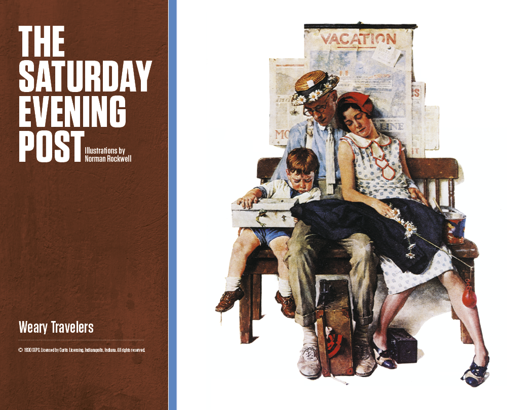 Good Value™ The Saturday Evening Post - Window Calendar 18