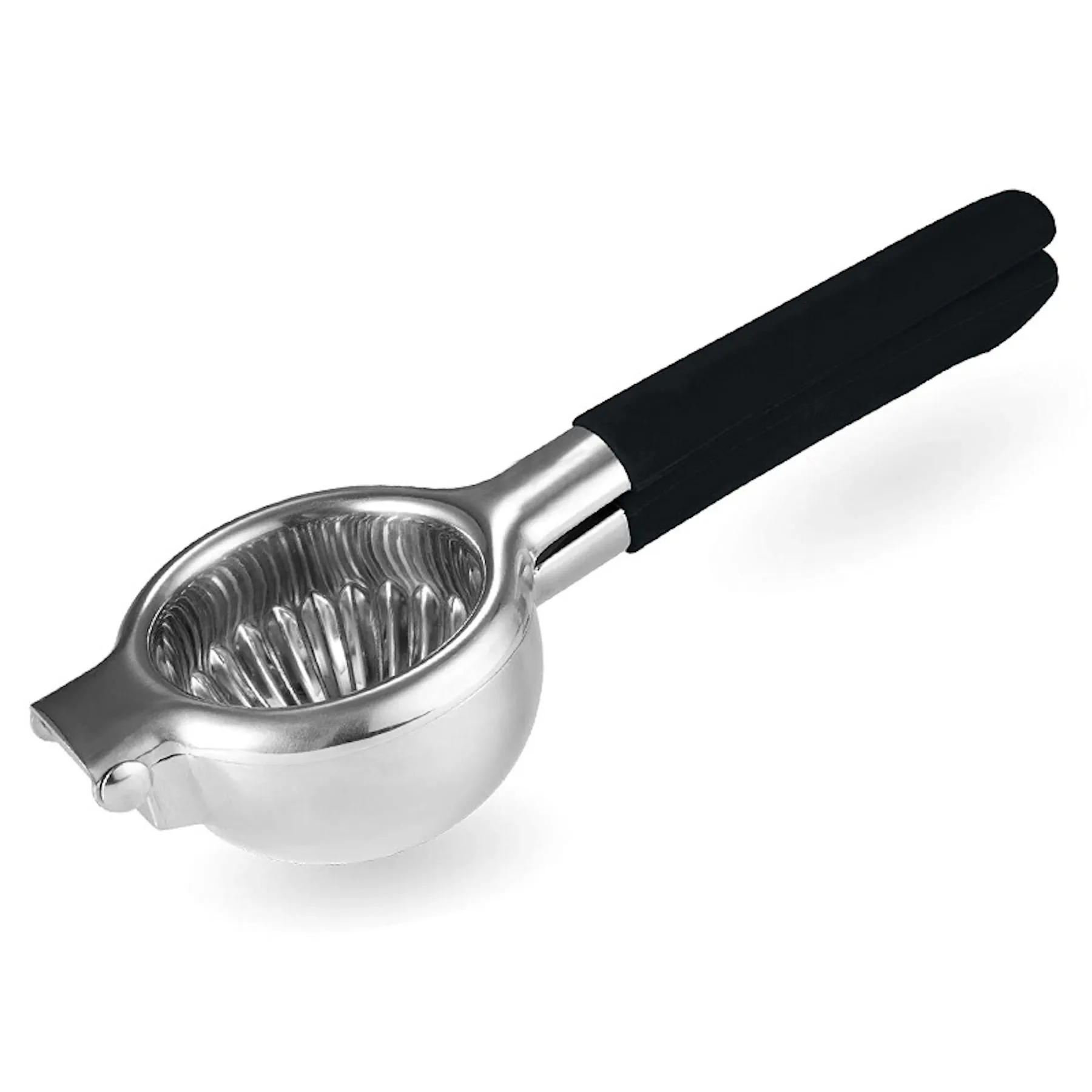 Lemon Squeezer Stainless Steel Silicone Handle 4