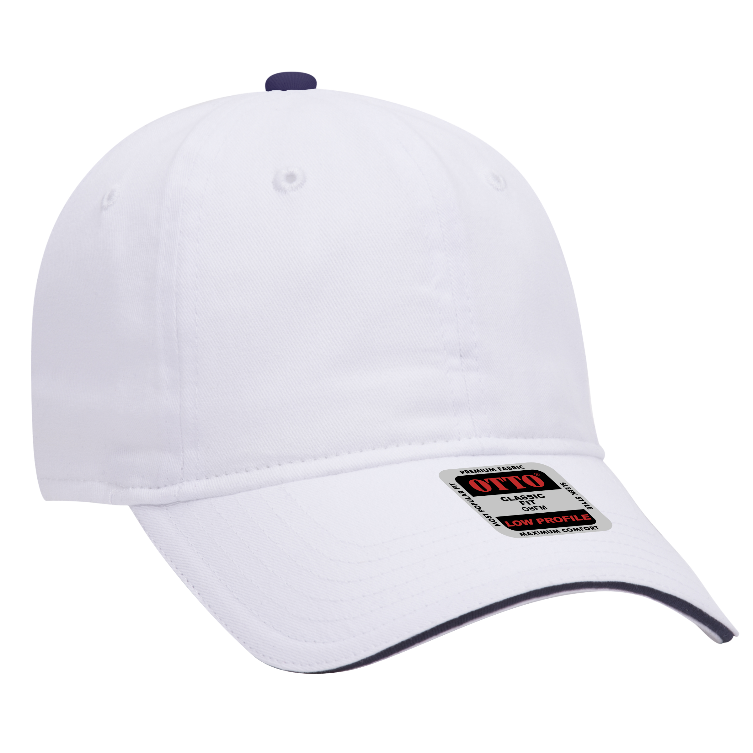 OTTO CAP® 6 Panel Low Profile Baseball Cap 5