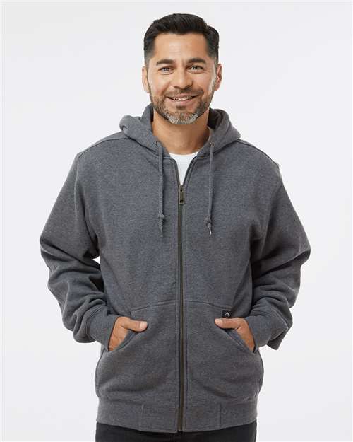 Men's Crossfire Heavyweight Power Fleece Hooded Jacket with Thermal Lining - 7033 28