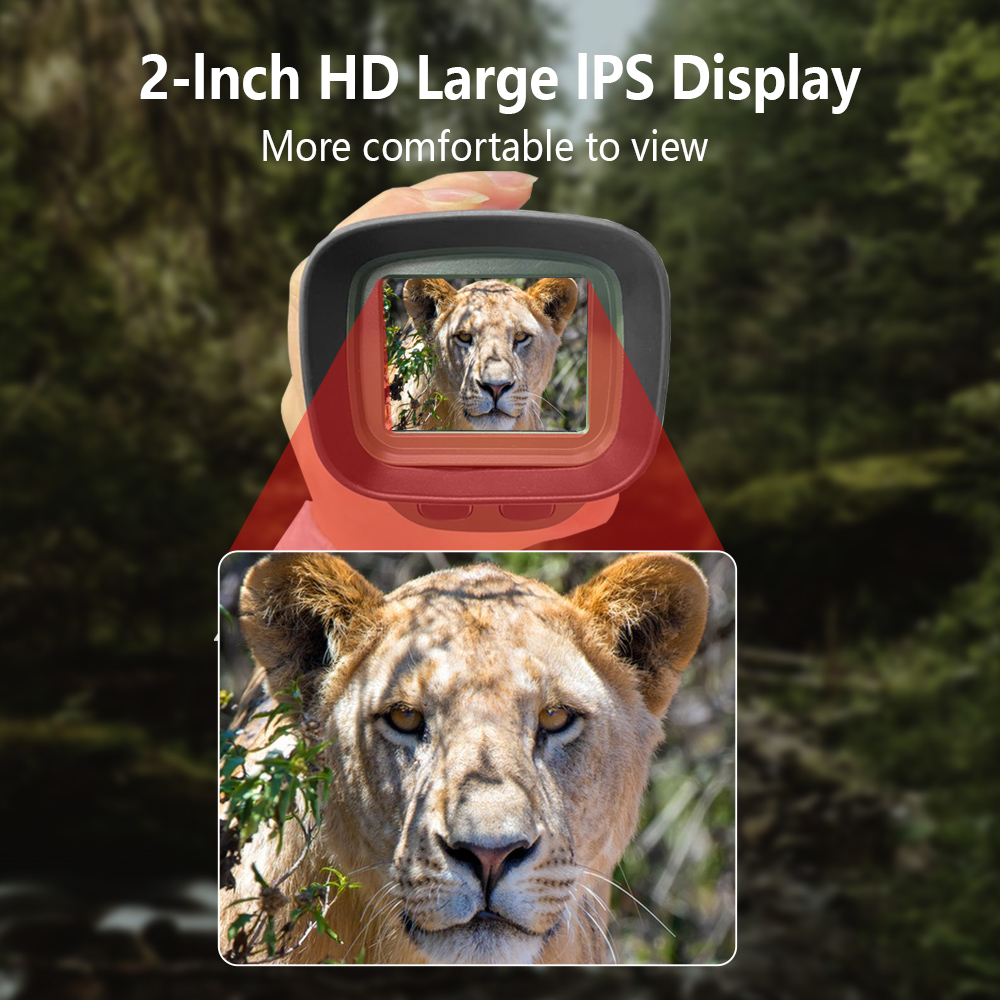 Digital Night Vision Monoculars with Infared, 6X Magnification 8