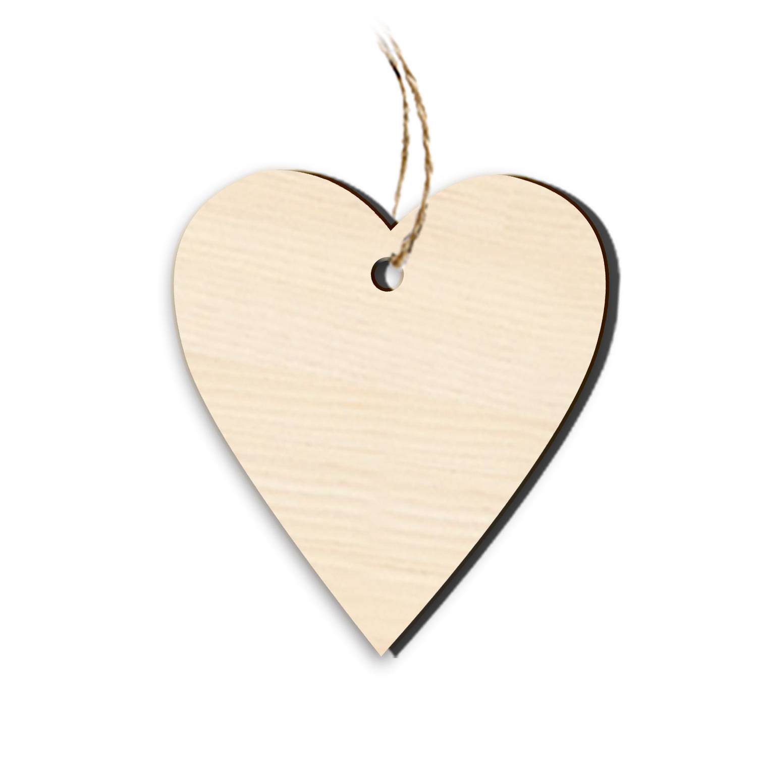 10Pcs Wooden Christmas Ornament Set 10
